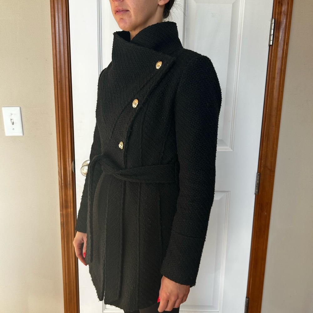 Black Pea Coat